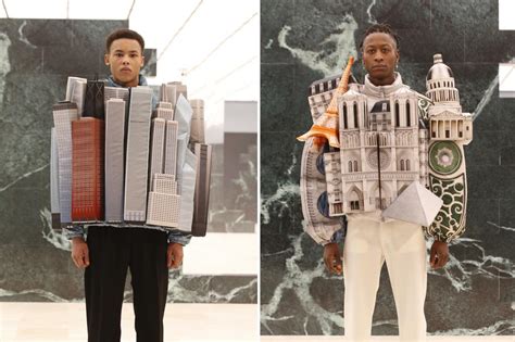 louis vuitton skyline coat|Louis Vuitton just unveiled 3D skyline coats, and they're wild.